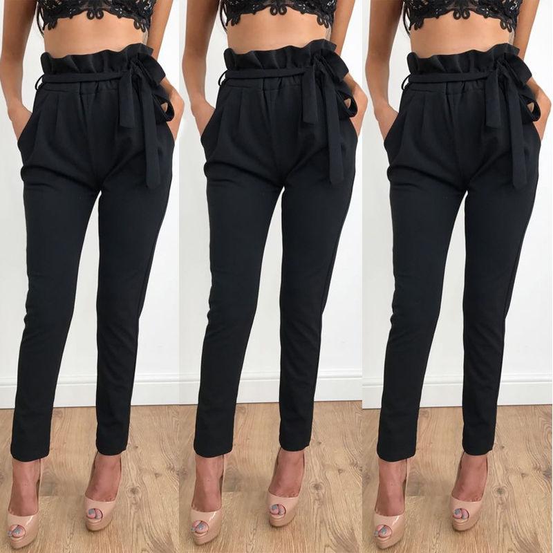 Womens Trousers | Belted Paperbag Trouser Clothing Trousers